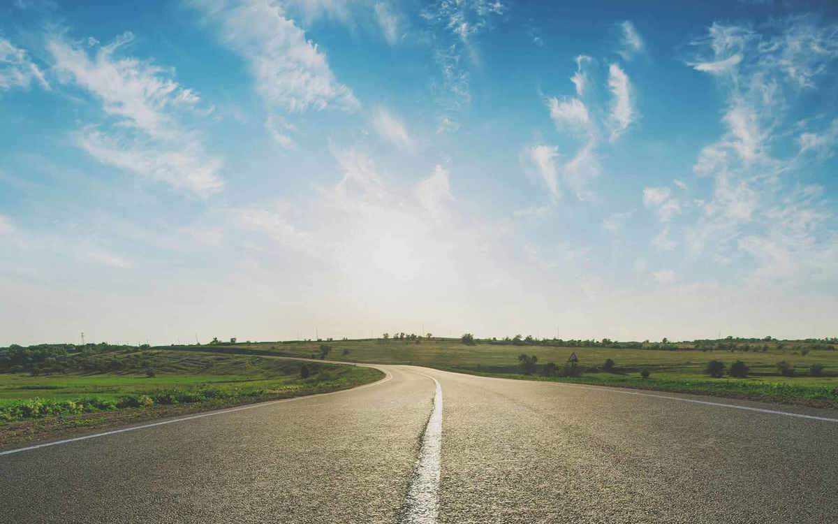 vision of the future straight road