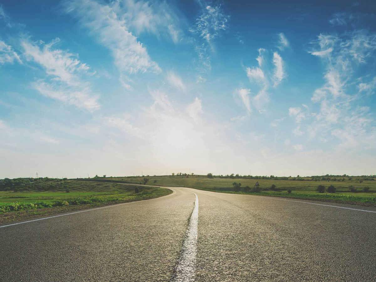 vision of the future straight road