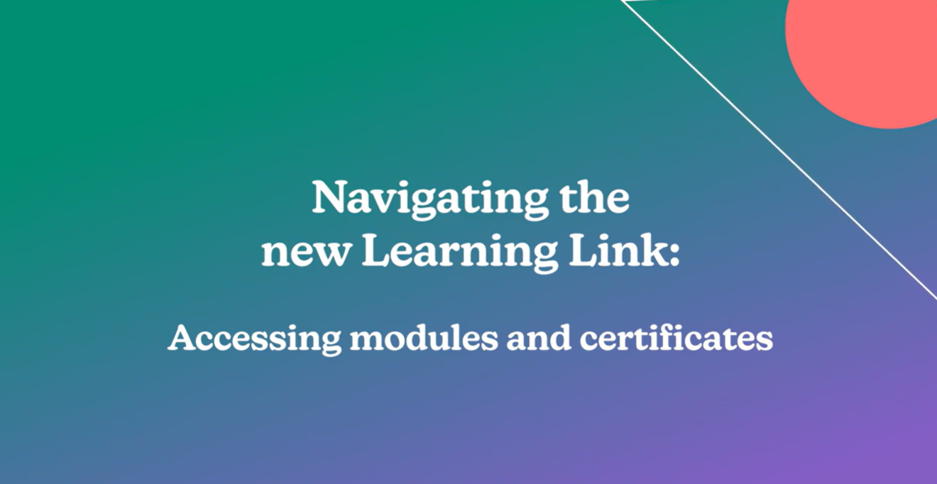 Learning Link has evolved: a simpler, smarter way to support your ...