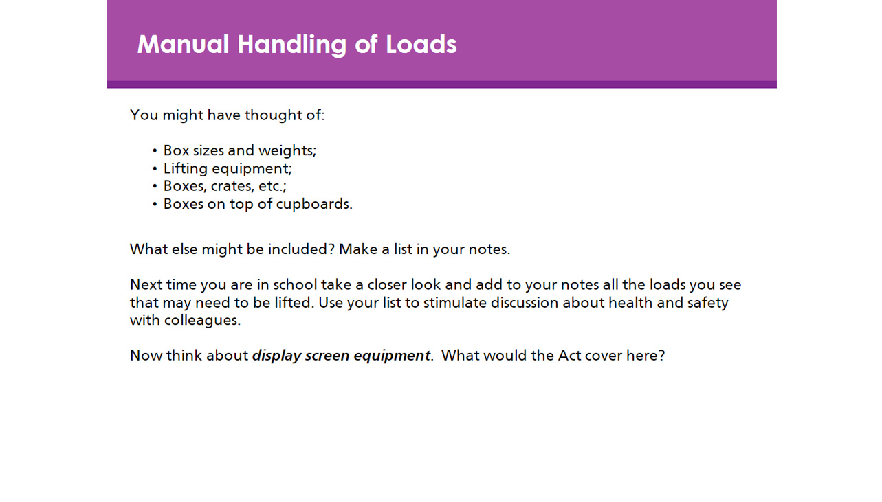 Health and safety National Governance Association