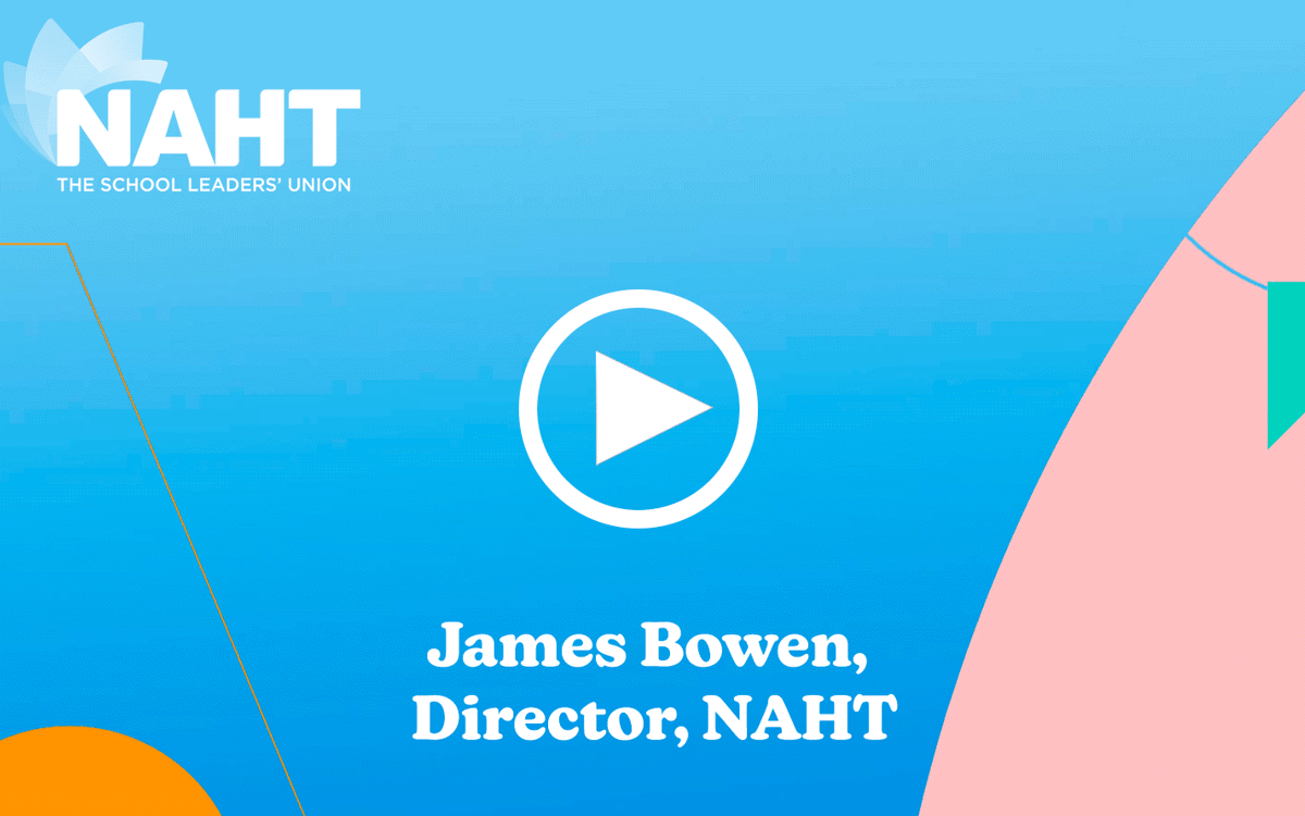 Educators on board NAHT video graphic