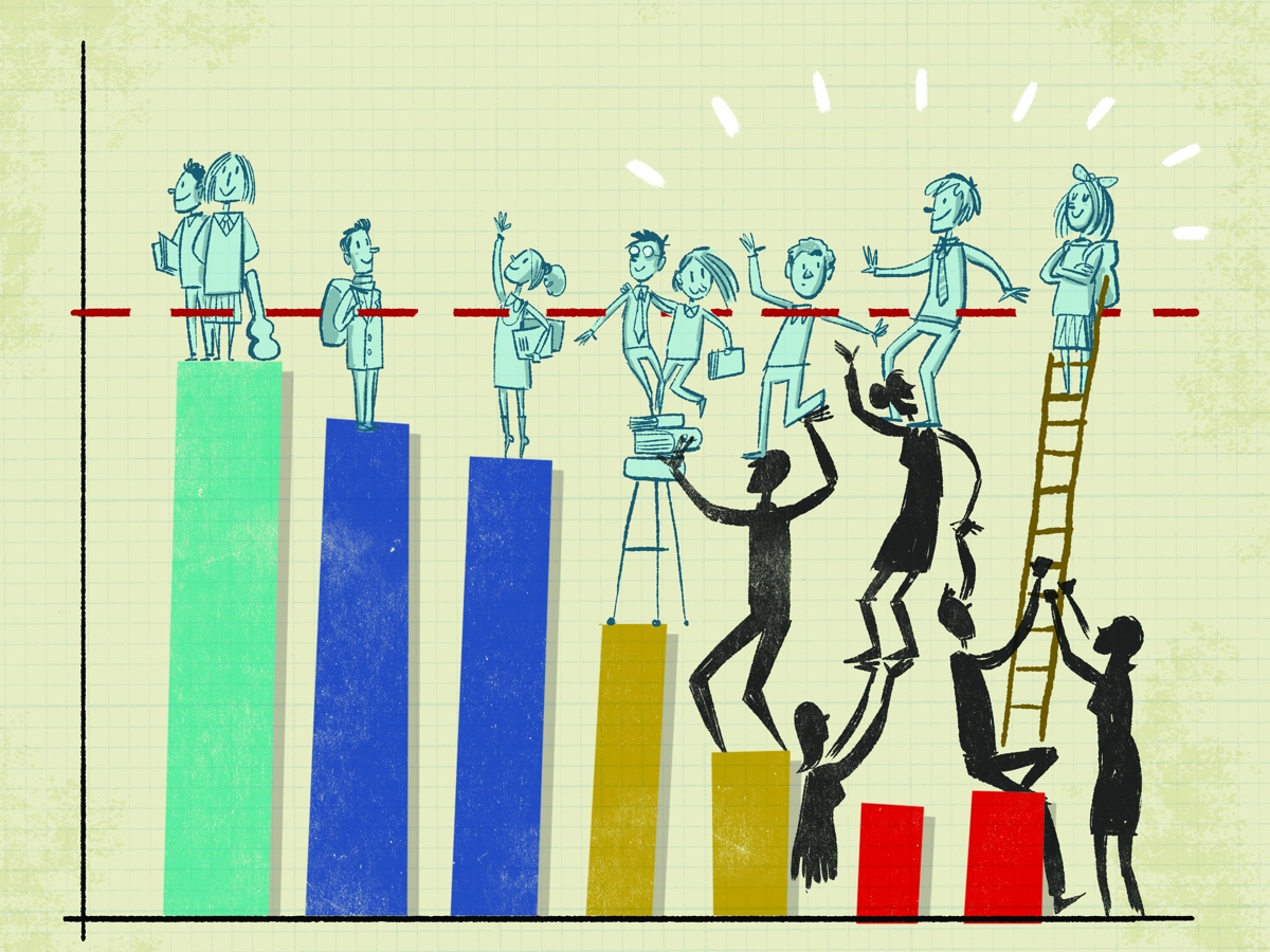 campaigns illustration depicting student success