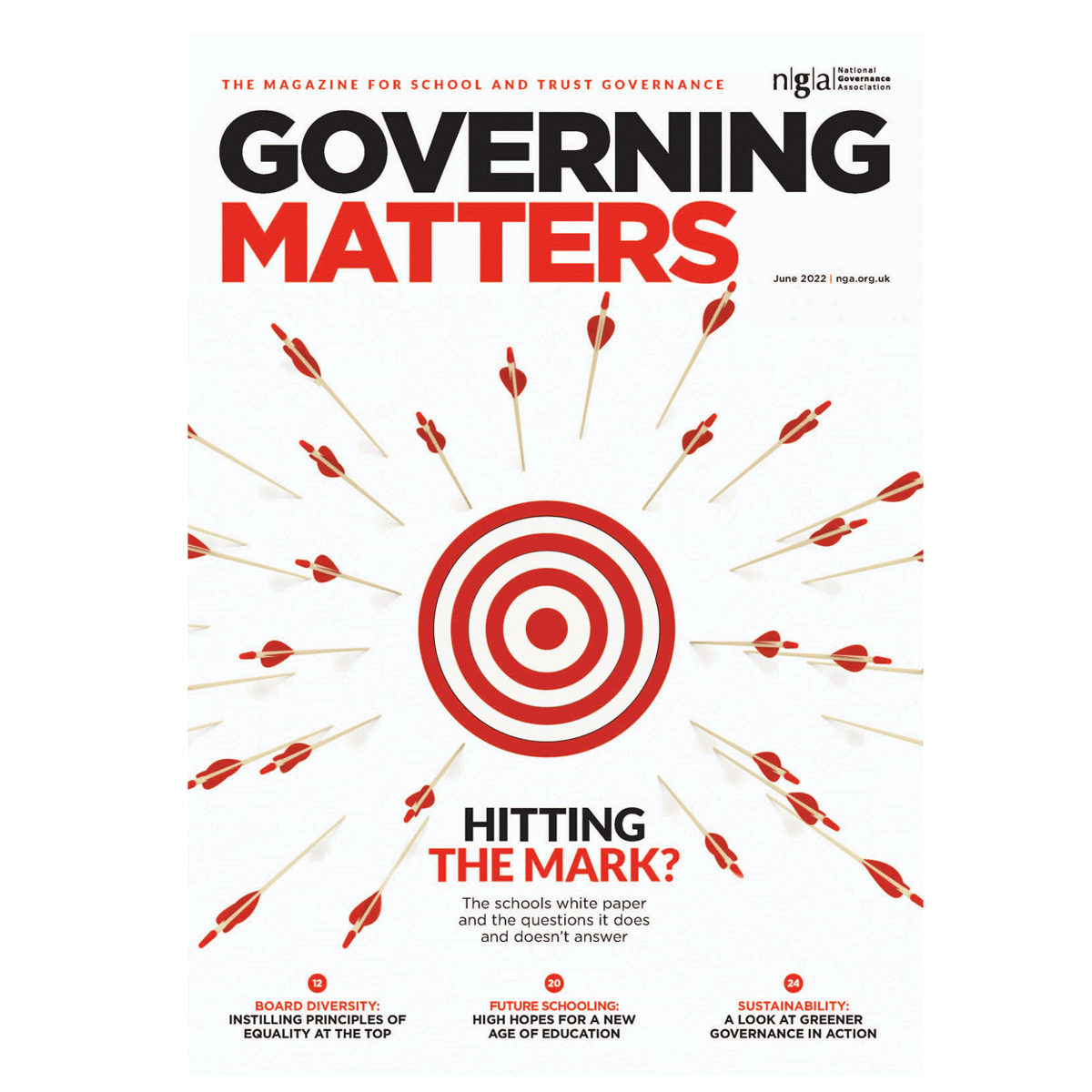Governing Matters Hitting The Mark front Cover